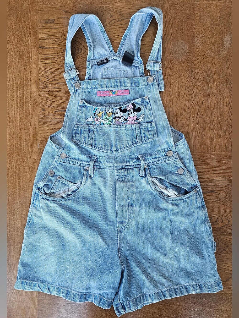 Vintage 90s Disney Denim Shortalls